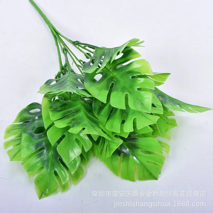 Artificial Plant Small Boston Fern Green Grass Home Decoration Fake Plant Leaves Greenery Home Garden Party Wedding Decorations