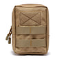 600D Nylon MOLLE Waist Pouch – Tactical Hunting Belt Pack Zipper Utility Bag