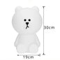 LED Cute Bear Mood Light Night Lamp Children's Bedroom Bedside Lights LED Table Light Living Room Floor Light Birthday Gift
