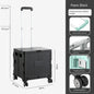 Multifunctional Folding Camping Trolley - Large Capacity Portable Outdoor Storage Cart