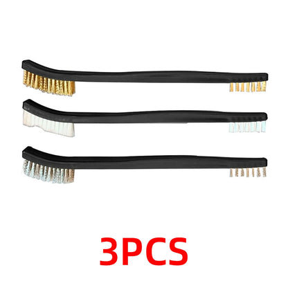 3/4/7-Pack Double-Ended Hook & Wire Brush Set – Reusable Cleaning & Polishing Brushes for Car, Home & DIY
