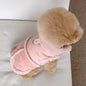 Warm Fleece Pet Vest for Small & Medium Dogs and Cats, Winter Jacket, Harness-Friendly