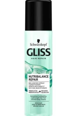 Gliss NutriBalance Repair Hair Cream 200ml - Nourishing Prebiotic Hair Treatment for Damaged Hair