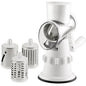 3-in-1 Vegetable Slicer Mandoline Manual Cutter, Round Chopper & Shredder for Potatoes, Fruits & Vegetables