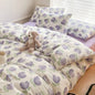Floral Kawaii Bed Linen Set - Bed Sheet & Duvet Cover Twin / Full / Queen / King (3-4 Pc)