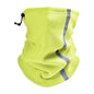 Winter Cycling Motorcycle Bandana Thermal Fleece Warm Buff Neck Scarf Face Cover Reflective Neck Tube Facemask Multi-Functional
