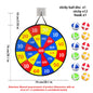 12-Pack Sticky Ball Dart Disc Set – 36 cm (14.2 in) Suction Sticky Balls for Kids, Indoor & Outdoor Party Game, Birthday Gift
