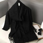 62-Color Winter Cashmere Scarf – Warm Tassel Pashmina Wrap for Women