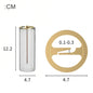 Modern Glass Incense Holder for Short Incense Sticks Anti-Ash Flying Incense Burner with Ash Catcher for Yoga Meditation
