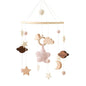 Wooden Baby Rattle Crib Mobile Holder for Newborns
