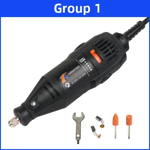 220V Mini Electric Drill Engraver Electric Drilling Machine For Rotary Tools Mini Dremel Tool With Power Tools Accessories