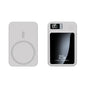 30,000mAh Magnetic Power Bank 22.5W Fast Wireless Portable Charger, Ultra-Thin PD 15W Dual USB LED Display