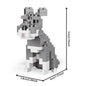 Mini Dachshund Dog Building Blocks Toy for Adults and Kids: Detailed and Lifelike Design,  Fun and Educational Construction Set
