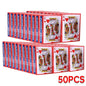 54-Card Standard Poker Deck — 1–100 Pack, 5.7 x 8.7 cm (2.24 x 3.43 in) Playing Cards for Parties & Board Games