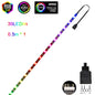 Addressable WS2812b 5V ARGB LED Strip – 3-Pin RGBIC PC Case Light (30/60 LEDs per m, IP30/IP65)