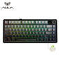75% Hot-Swap Mechanical Gaming Keyboard – 82‑Key PBT, Wired/2.4G/Bluetooth RGB with TFT Screen