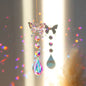 Colorful diamonds StarsMoonButterflies, sun garlands, gardening, light collection, Suncatcher accessories,indoor and outdoor