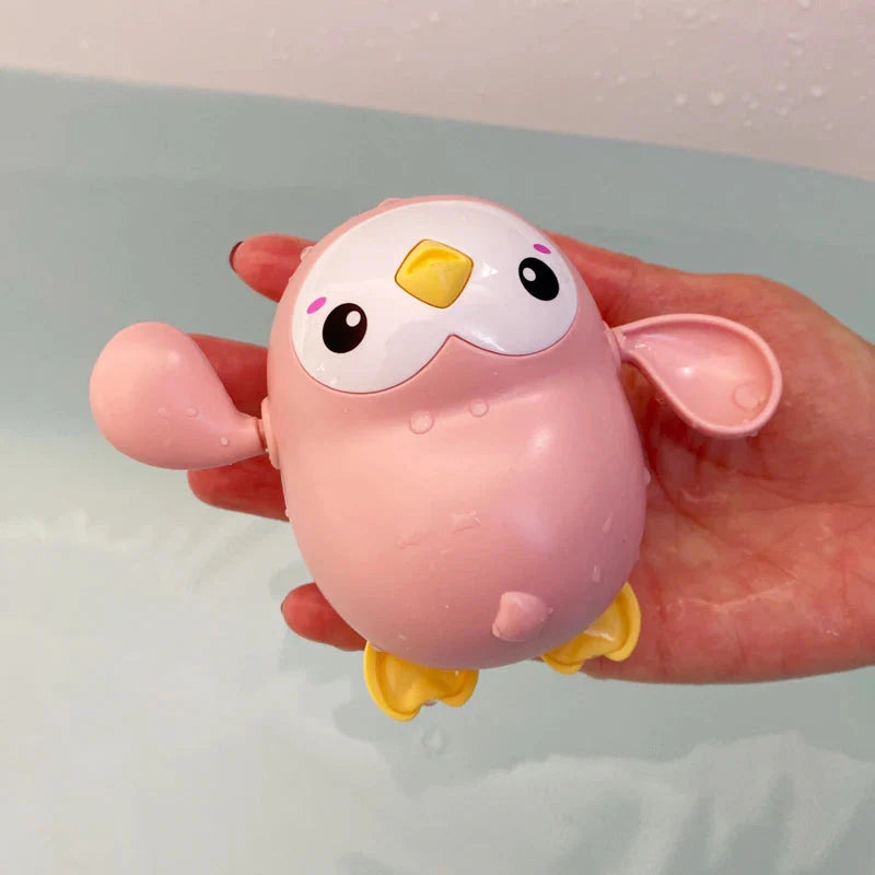Baby Bath Toys - Swimming Turtle Whale Clockwork Water Toys for Kids | Safe Fun Bath Time Play