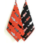 3-Layer Cotton Baby Face Towel 35 x 40 cm (14 x 16 in) Cartoon Gauze Washcloth for Newborn Bathing & Feeding