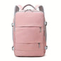 Spacious Travel Backpack – Multifunctional Carry-On with Luggage Strap, Casual Unisex Daypack