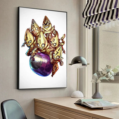 J-JoJo Stand Poster HD Posters Home Room Bar Cafe Decor Art Wall Painting Picture