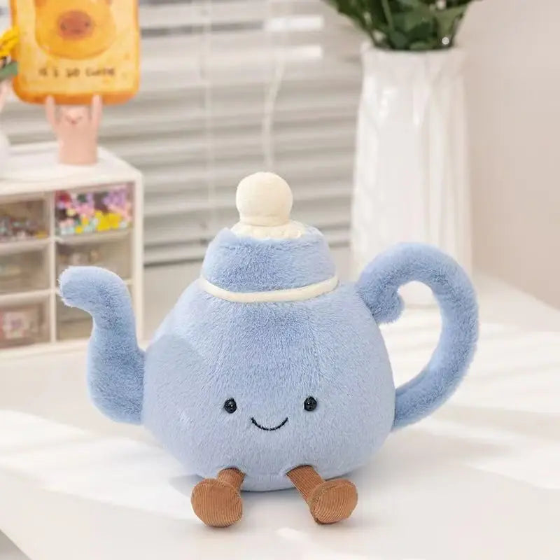 Afternoon Tea Plush Dolls - Cute Cartoon Figurines & Stuffed Toys for Kids' Birthday Gifts