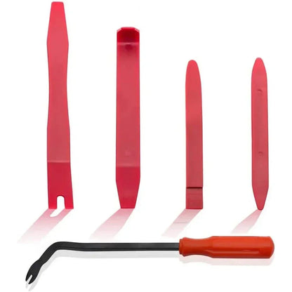 Car Interior Trim Removal Tool Kit — Non-Scratch Pry Tools for Door Clips, Fasteners, Dashboards & Audio Panels