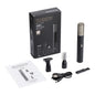 3-in-1 Rechargeable Nose Ear Eyebrow Trimmer for Men — USB Type-C, Digital Battery Display, 360° Rotary Painless Groomer