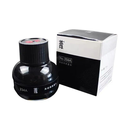 Fountain Pen Ink Bottle 70ml (2.37 fl oz) Black Refill for Calligraphy & Writing