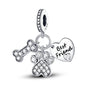 Hot Sale 925 Sterling Silver Charms Beads for Women - Perfect Fit for Pandora Bracelets, Fashionable Jewelry Pendant