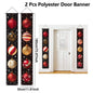 Christmas Door Couplet Merry Christmas Decorations for Home 2025 Navidad Natal Xmas Ornament Porch Fireplace Banner New Year