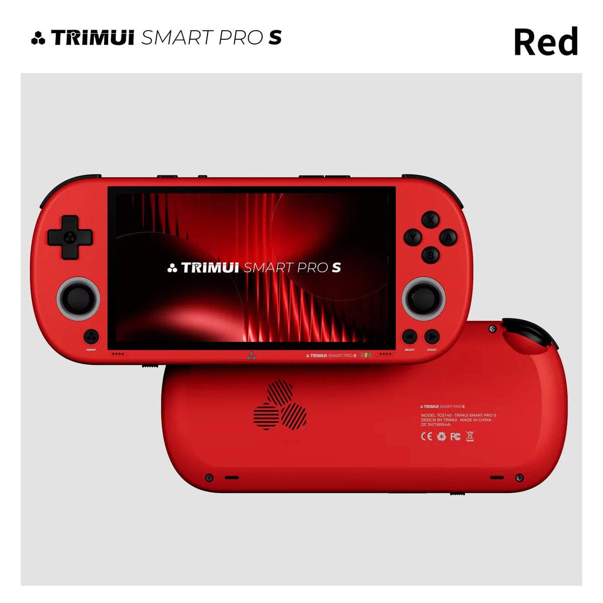 TRIMUI Smart Pro S Handheld Game Console - 4.96" 720p IPS, TMR Hall Joysticks, Active Cooling, 5000mAh, 6 Colors