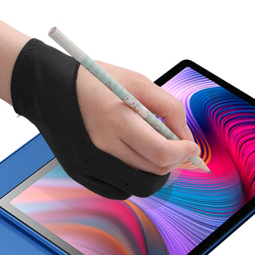 Palm Rejection Two-Finger Drawing Glove for Graphic Tablets - Right/Left Hand