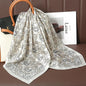 Luxury Satin Silk Square Scarf – Shawl, Hijab & Fashion Wrap 2023