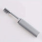 Portable Charcoal Folding Toothbrush - Compact Design for Travel, Camping, and Hiking