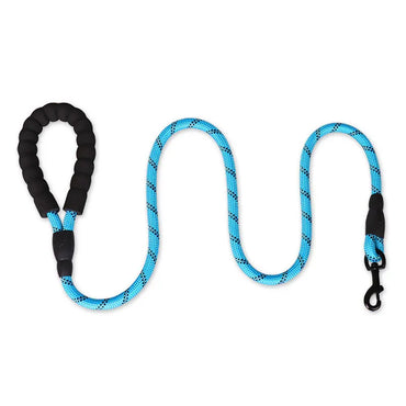 Reflective Heavy-Duty Nylon Dog Leash - 150/200/300cm (59/79/118 in | 5/6.6/9.8 ft) - Quick-Release for Small to Large Dogs