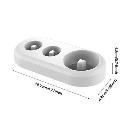 Universal Electric Toothbrush Holder - Replacement Stand Base & Toothbrush Organizer for Bathroom Storage