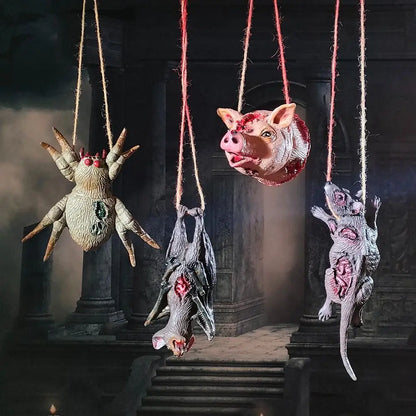 Halloween Animal Ornament, Six Design Variants