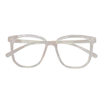 Blue Light Blocking Glasses - Lightweight Anti-Fatigue Unisex Square Frame for Office, Studying & Gaming