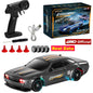 4WD RC Drift Racing Car - 1/43 Mini High-Speed Electric Car with Gyroscope, Realistic Lights, Remote Control Toy for Kids & Adults
