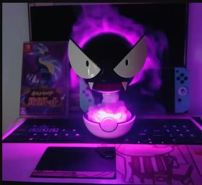 Gastly USB Desktop Humidifier LED Night Light Air Purifier Atomizer Mist Sprayer