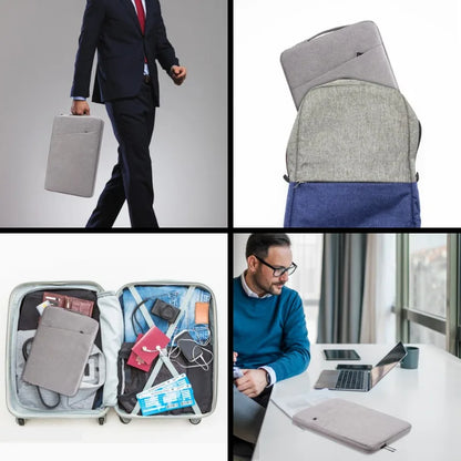 Waterproof Laptop Sleeve 11–16 Inch with Handle — Shockproof
