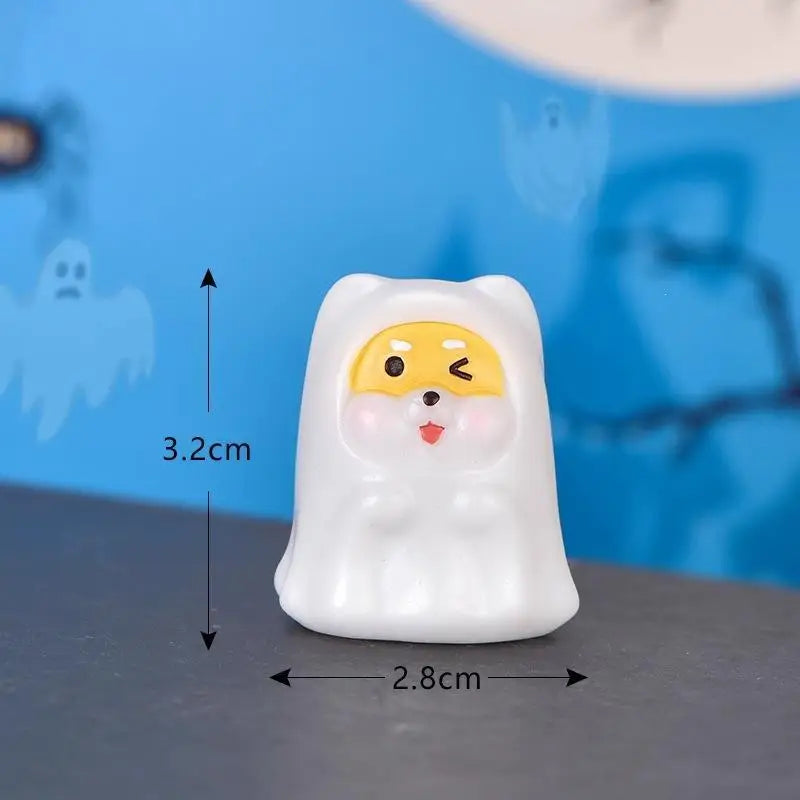 Halloween Mini Resin Figurine, 2-4cm, 16 Designs