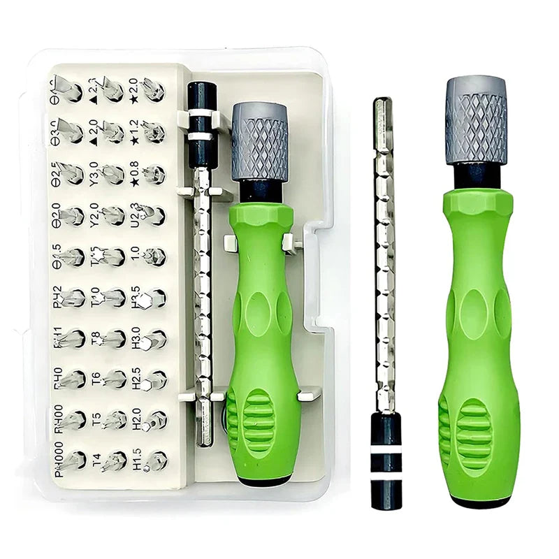 32-in-1 Mini Precision Magnetic Screwdriver Set – Repair Kit for Phones, Watches, Glasses & Electronics