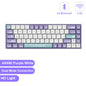 68-Key Compact Mechanical Gaming Keyboard — Hot-Swap ABS Keycaps, Wired / 2.4G Wireless / Bluetooth