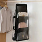 1/2PCS Hanging Storage Bags – 3/4-Layer Transparent Dust-Proof Organizer for Clothes, Bags & Accessories