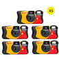 Disposable Single-Use 35mm Film Camera with Flash — 27 or 39 Exposures, ISO 800