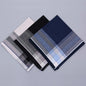 3-Pack Men's Cotton Handkerchiefs 17 x 17 in (43 x 43 cm) Soft Plaid Pocket Squares for Weddings, Sports and Everyday Use