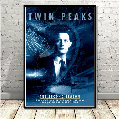 Twin Peaks TV Series Shows Classic Movie Anime Poster And Prints Canvas Painting Art Wall Pictures For Living Room Home Decor