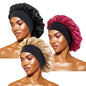Satin Bandana Headscarf - One Size Fits Most Adults, Lightweight Fashion Headwrap (28 Colors)
